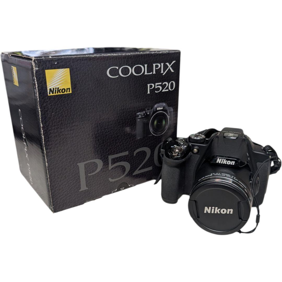 Nikon COOLPIX P520 ニコン デジカメ デジタル カメラ 黒