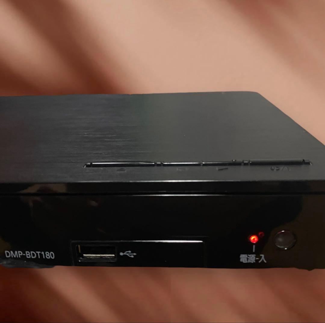 【Panasonic】ブルーレイプレーヤー DMP-BDT180 リモコン付