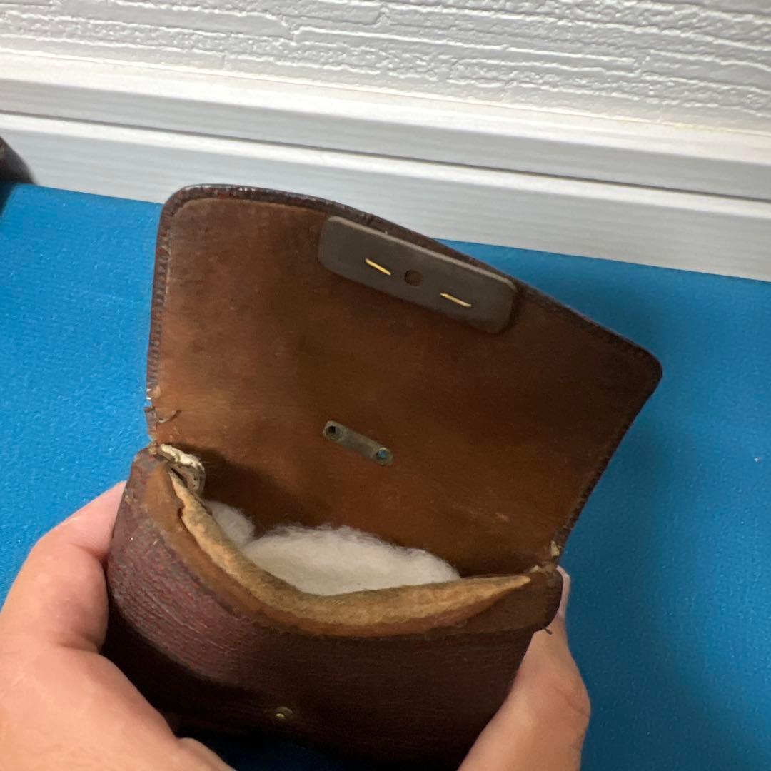 煙草入れ　当時物　江戸消防
