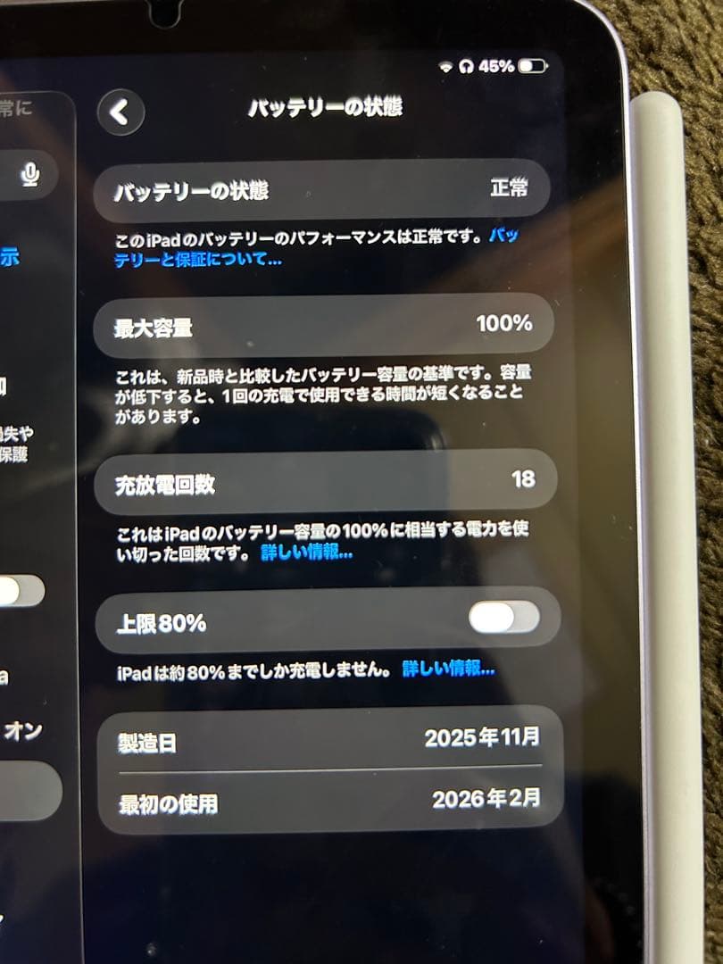 Apple iPad mini (パープル) 本体 + Apple Pencil