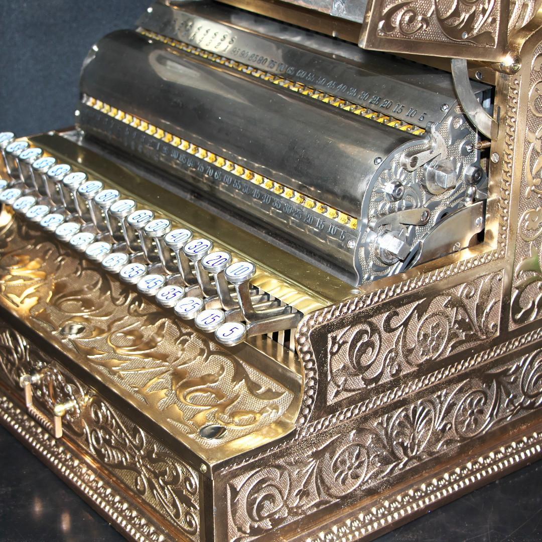 アンティークレジスター　National Cash register 3