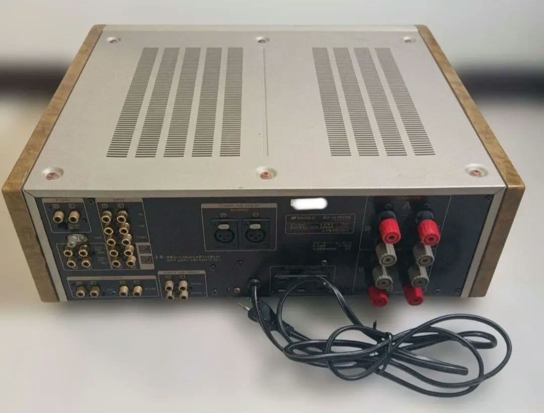 値下げ　SANSUI AU-α707XR 名機　サイドウッドパネル　動作品