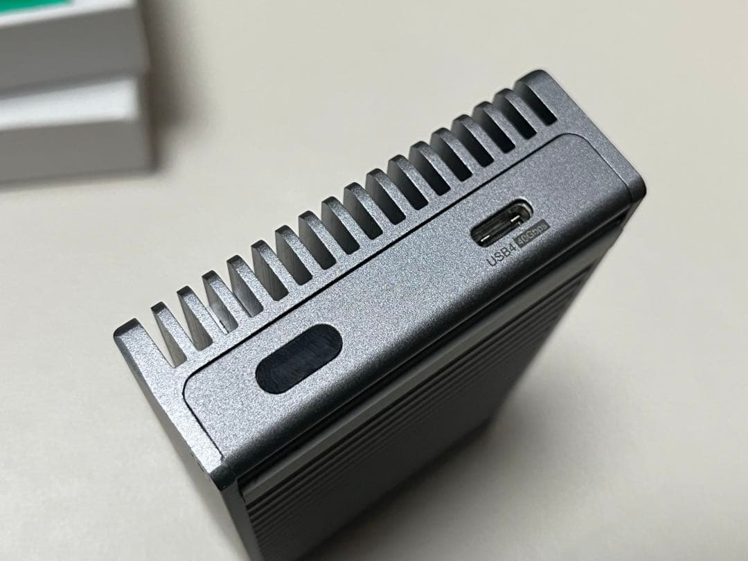 HAGiBiS M.2 NVMe SSD 外付けケース 40Gbs USB4