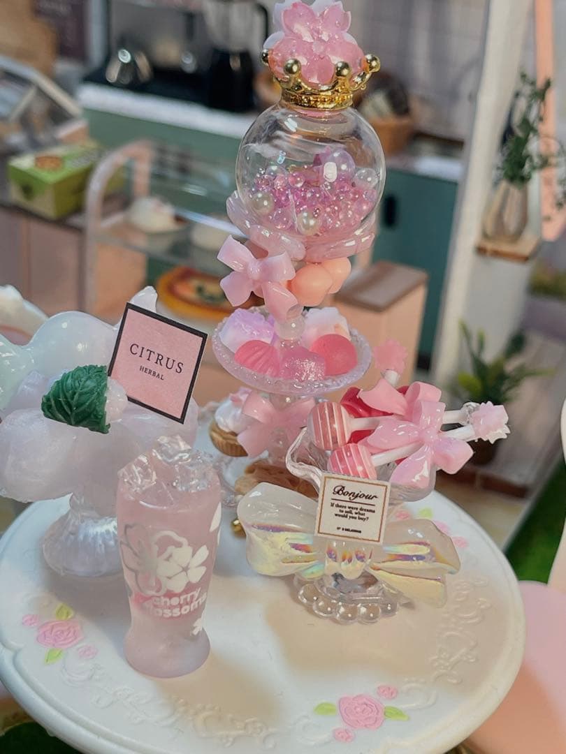 桜舞う桜アフタヌーンティースプリングセット
