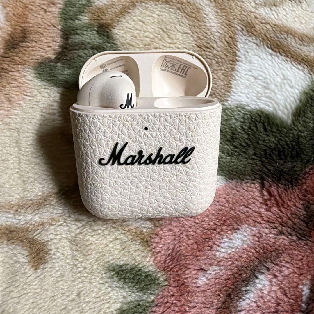 Marshall ワイヤレスイヤホン ホワイト