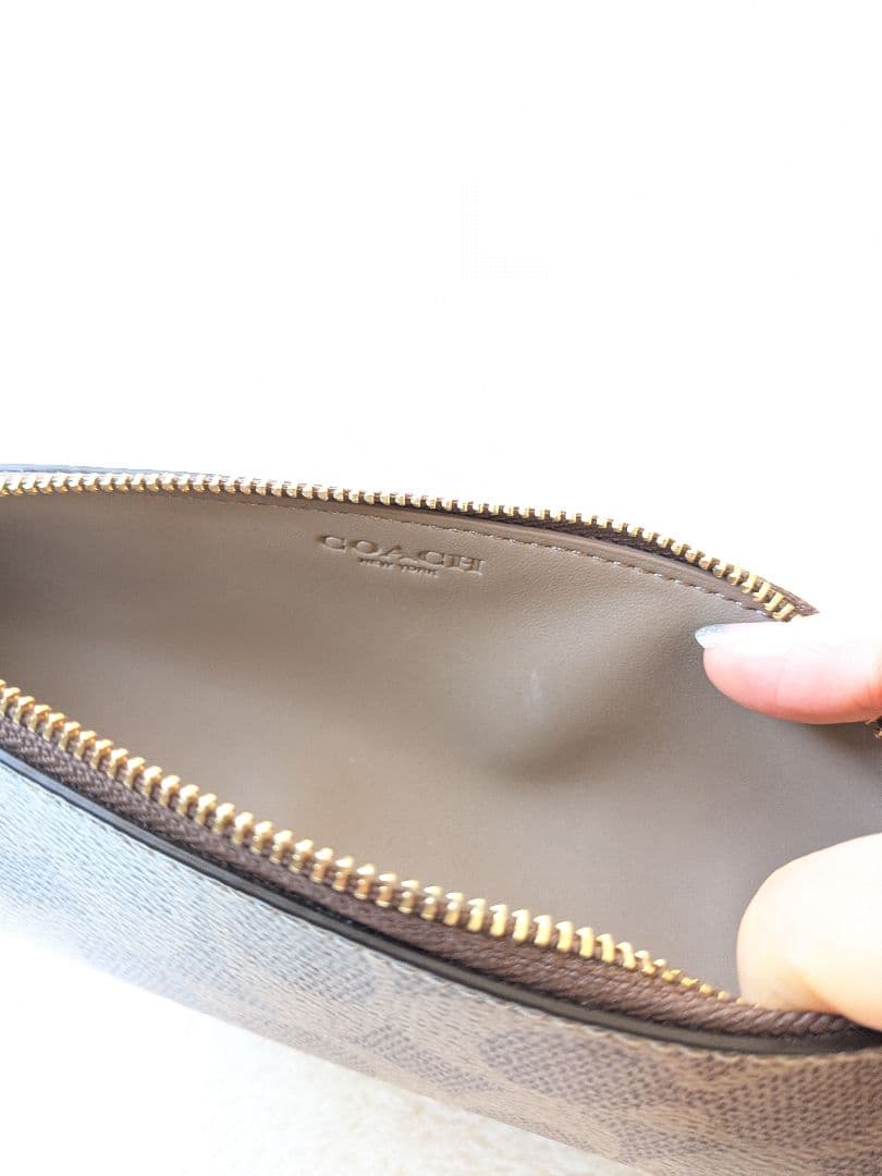 新品・未使用　COACH　コーチ ペンケース　シグネチャー　即日発送