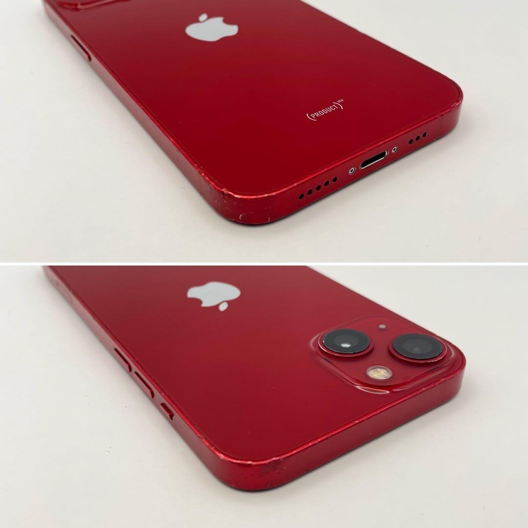 iPhone 13 128GB 大容量バッテリー新品100% SIMフリー 赤