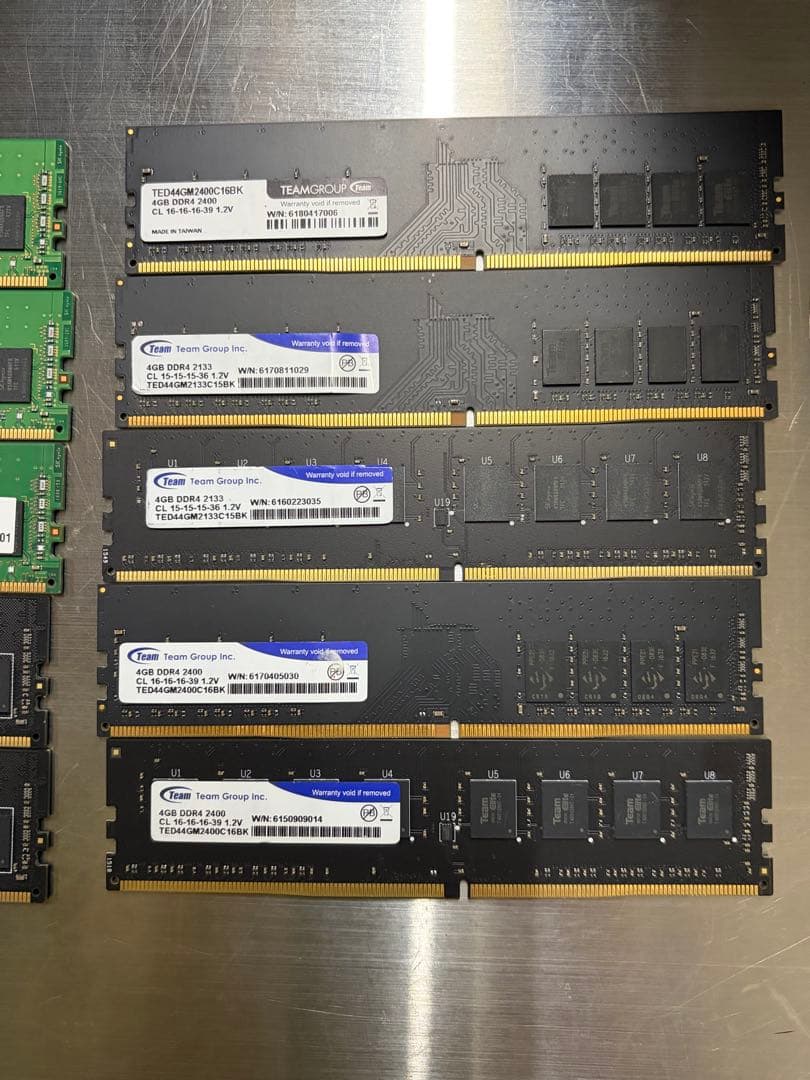 4GB DDR4 デスクトップ用 メモリ 20枚 合計80GB