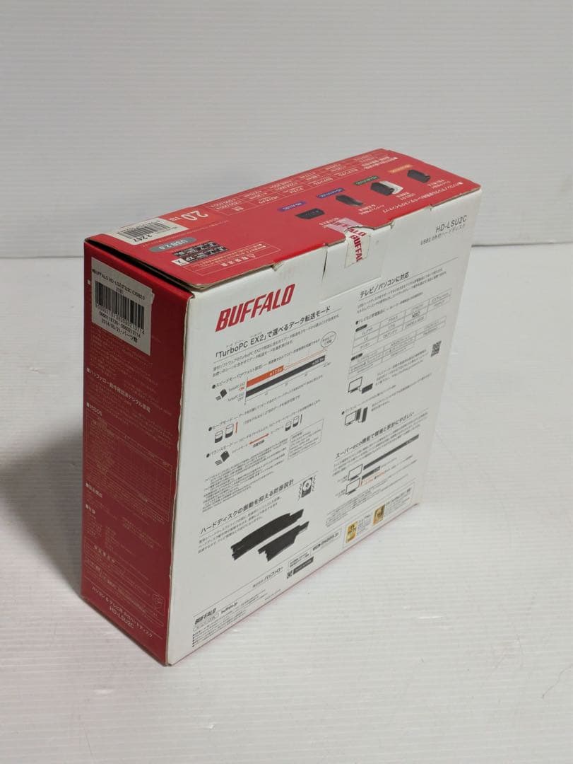 BUFFALO HD-LS2.0TU2C 外付けハードディスク 動作確認済み