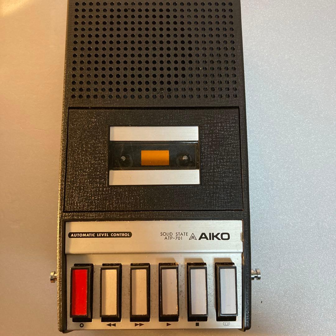 AIKO カセットレコーダー ATP-701 ジャンク扱い⭐︎昭和レトロ　希少
