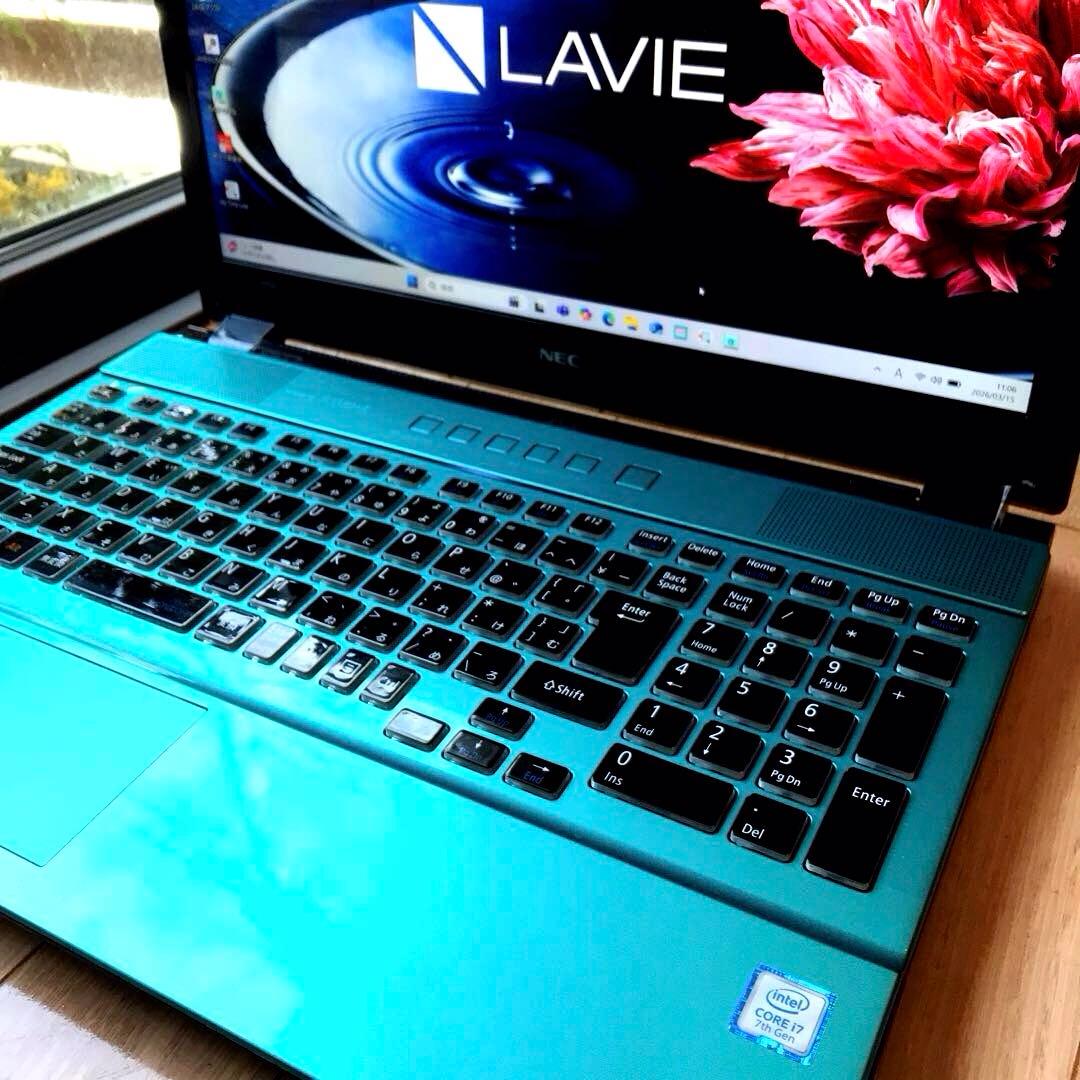 美品LaVieNS750/GAVタッチパネル【Office】