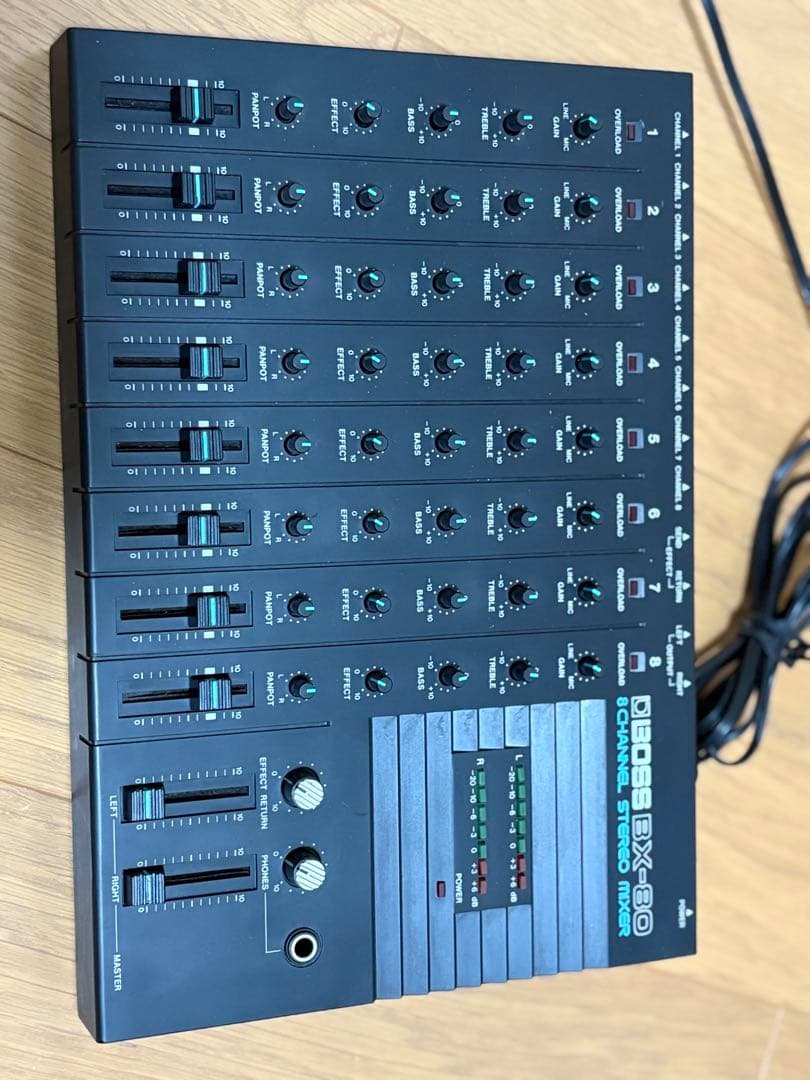 BOSS BX-80 アナログミキサー 8チャンネル