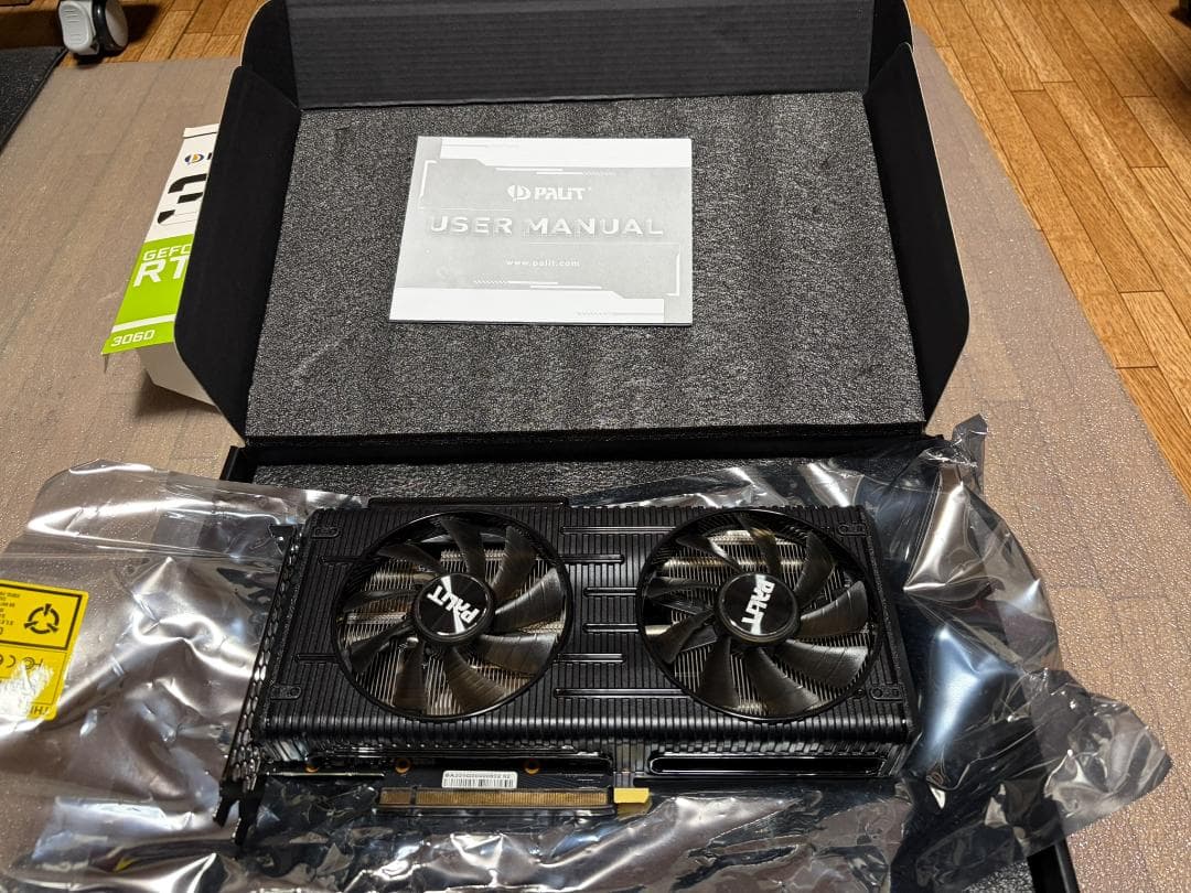 グラフィックボード・グラボ・ビデオカード Geforce RTX3060 Dual OC 12GB PALIT