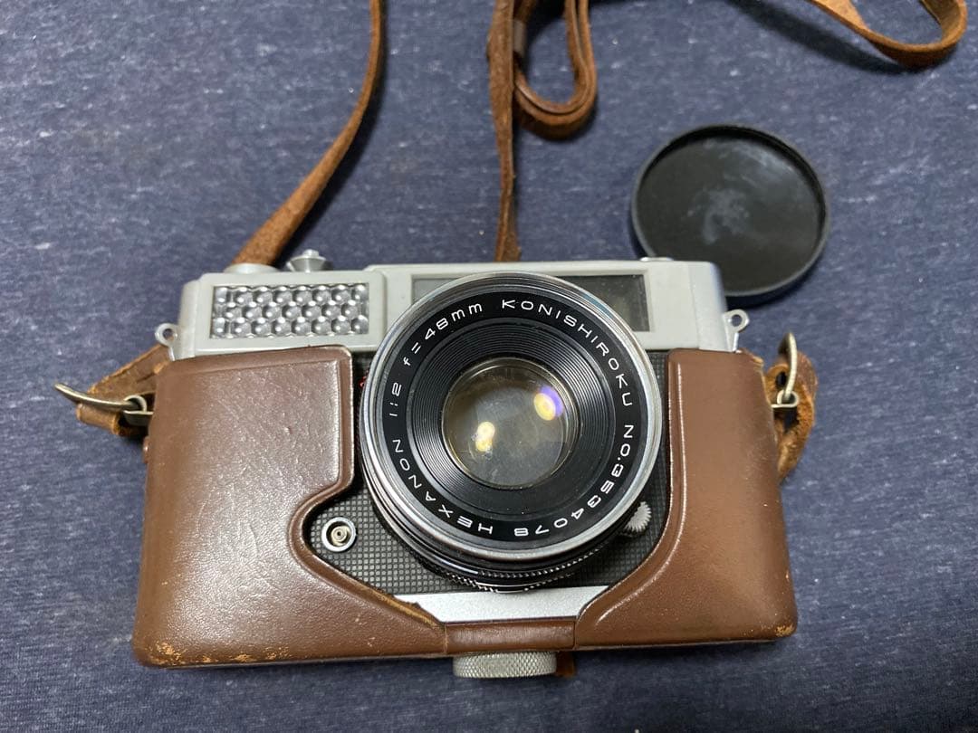 KONICA S ケース付き　カメラ