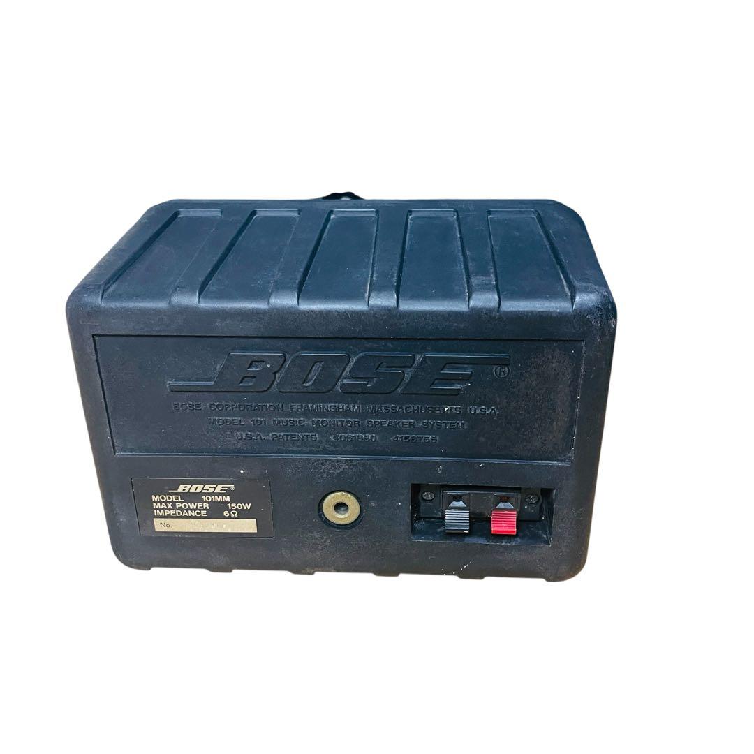 BOSE 101MM 小型フルレンジ・バスレフ型スピーカー 黒