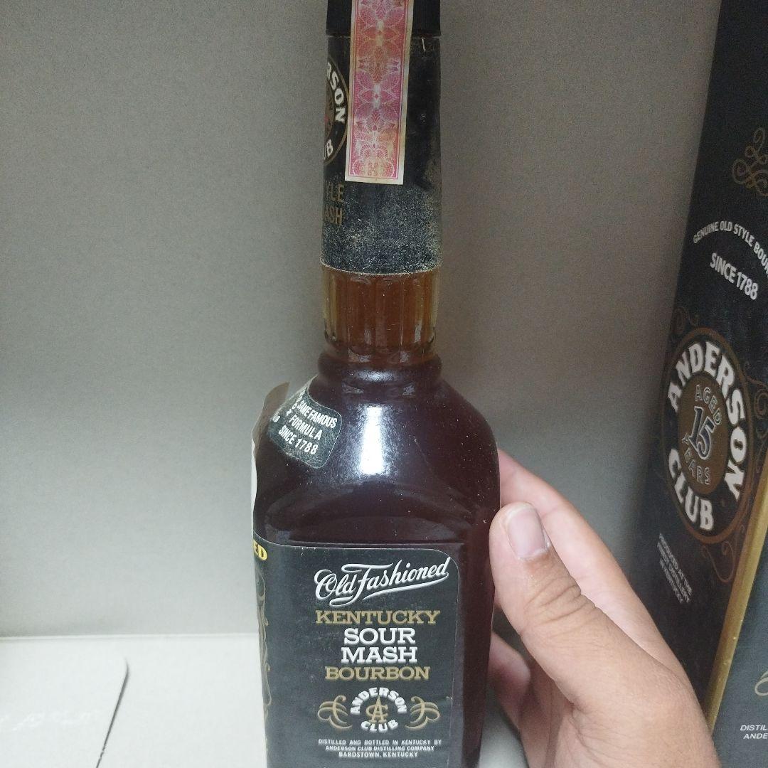 ANDERSON CLUB 15年 バーボンウィスキー 750ml 未開封