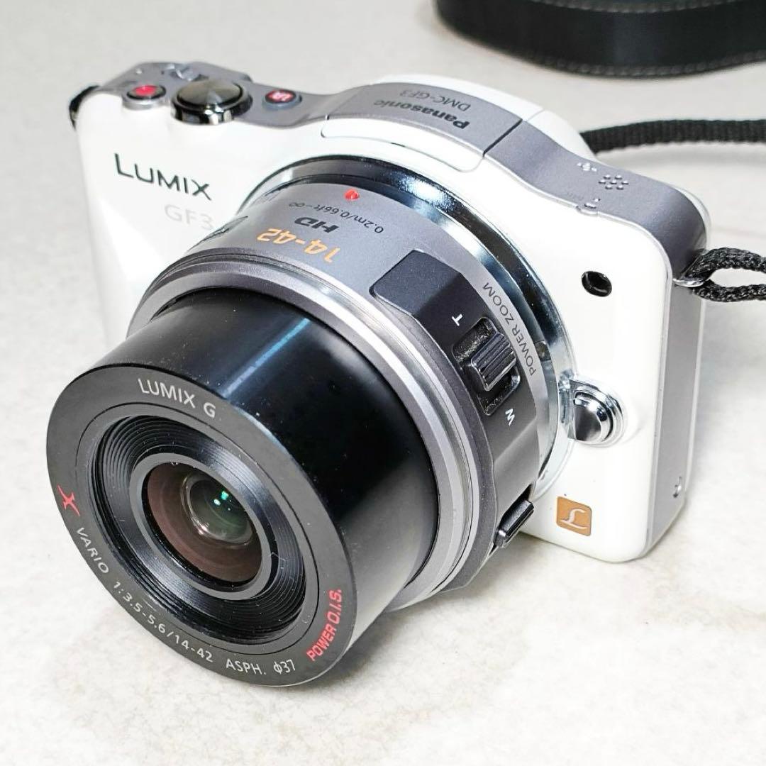 Panasonic DMC-GF3X、14-42mm レンズセット #3154