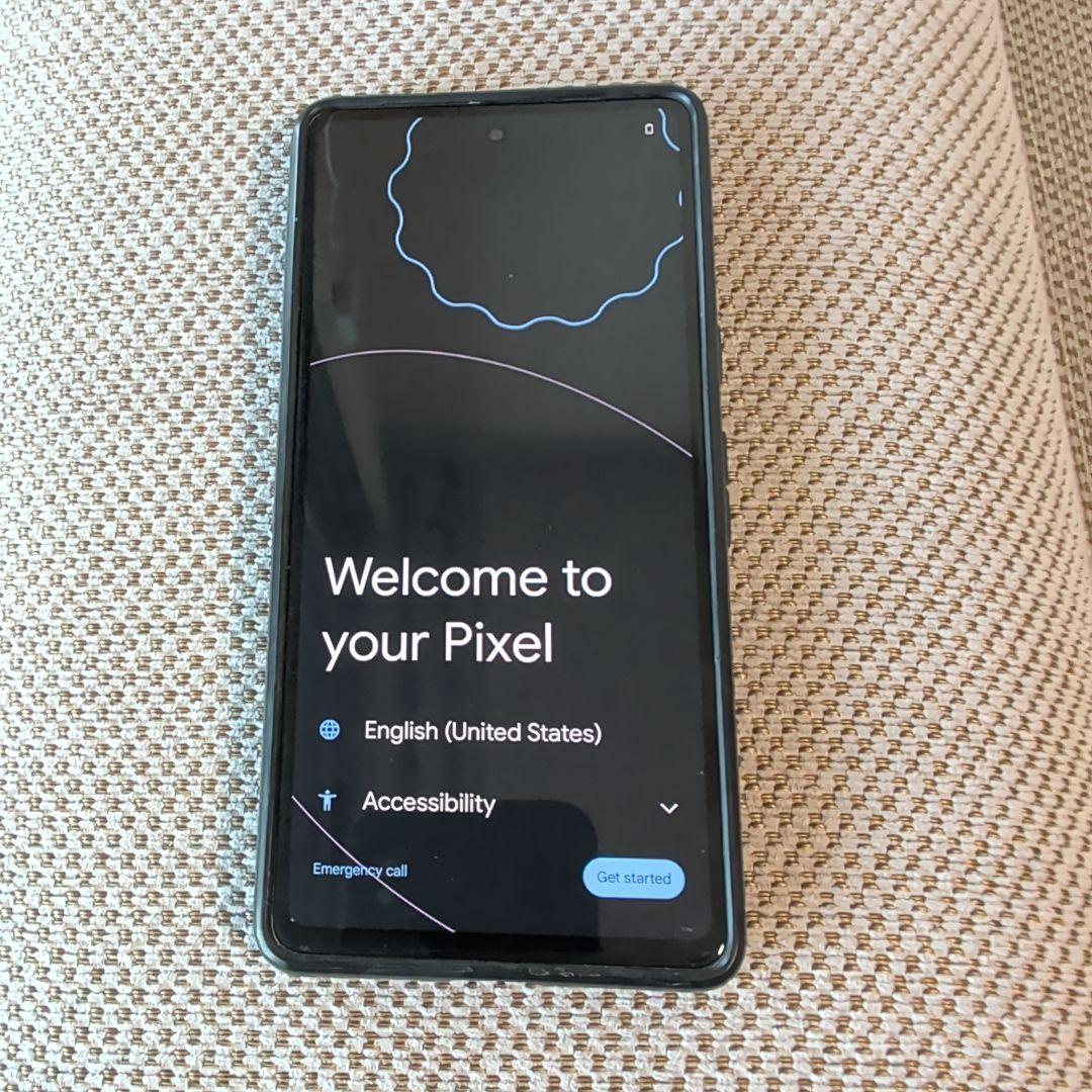 Google Pixel 7 黒 ケース付き