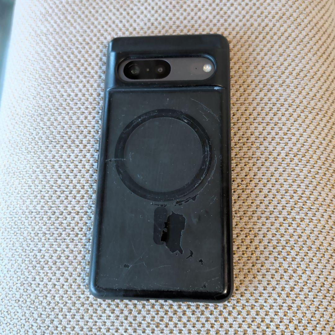 Google Pixel 7 黒 ケース付き