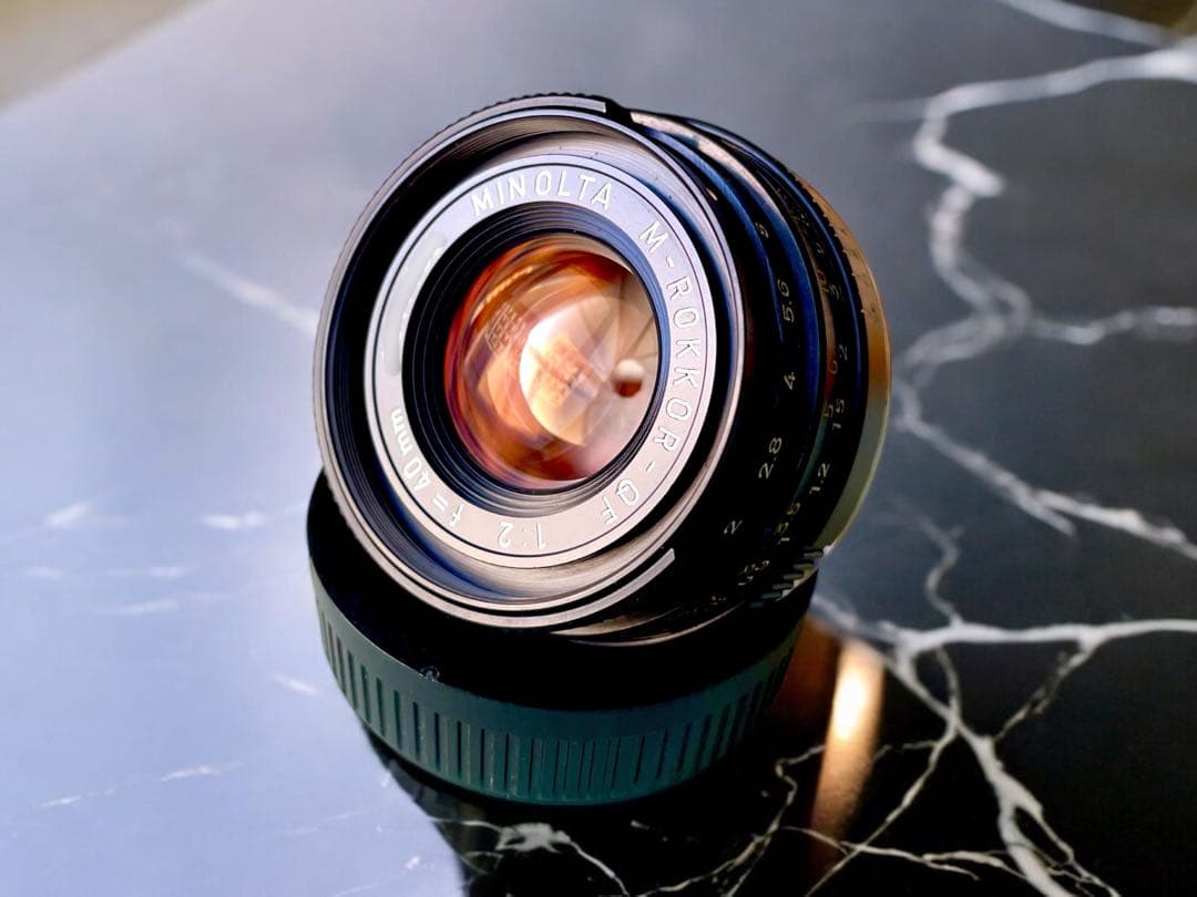 OH済 極上美品　オール純正　M-ROKKOR 40mm QF ライカ