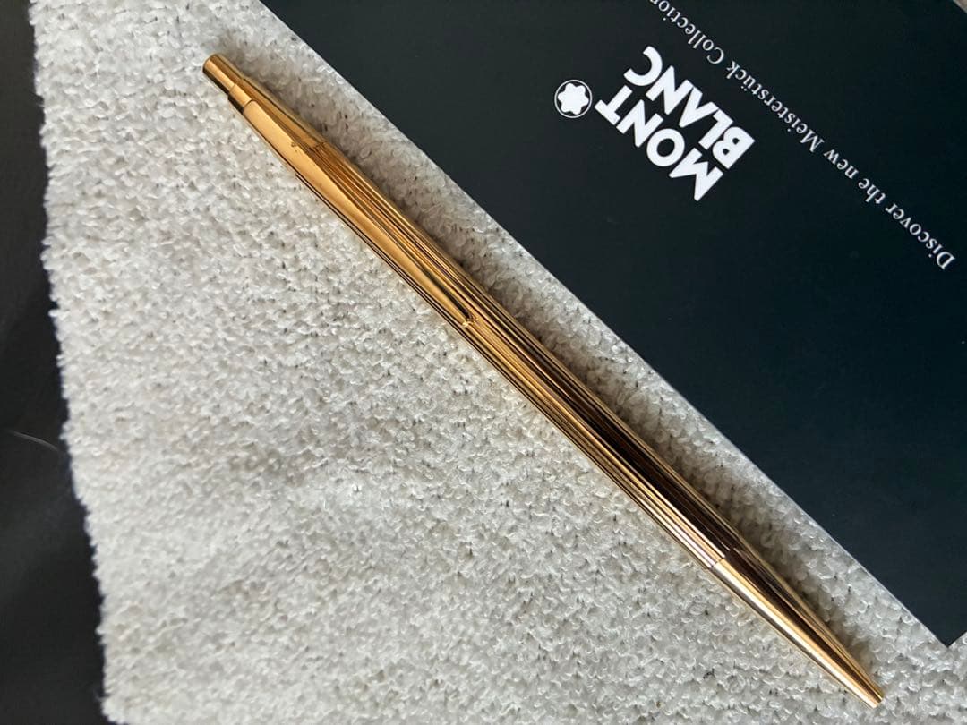 ◾️美品◾️MONT BLANC モンブラン ◾️ノブレス ボールペン◾️ゴールド色