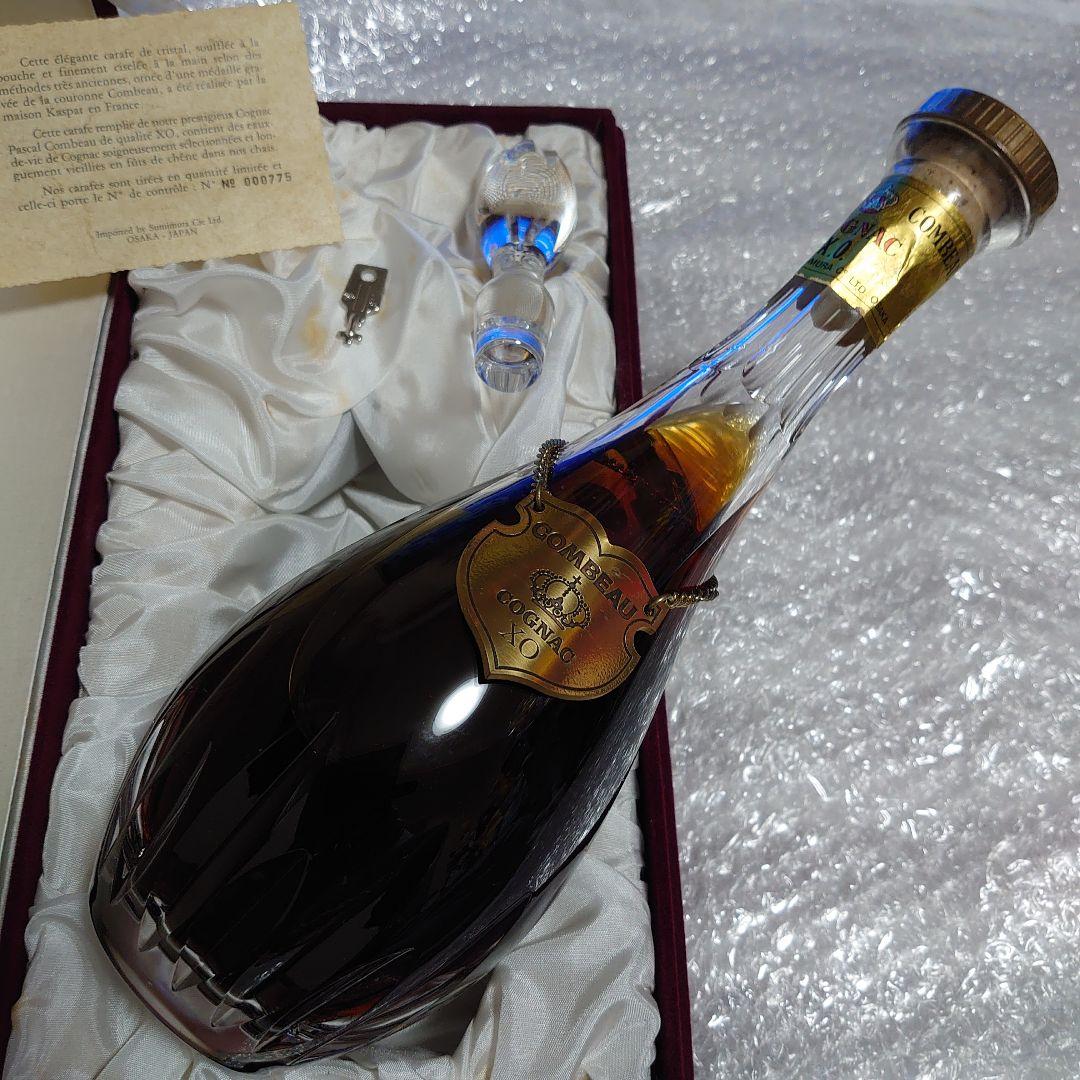 Pascal CombeauＸＯ【未開封】700ml　ブランデー替え栓・箱鍵付き