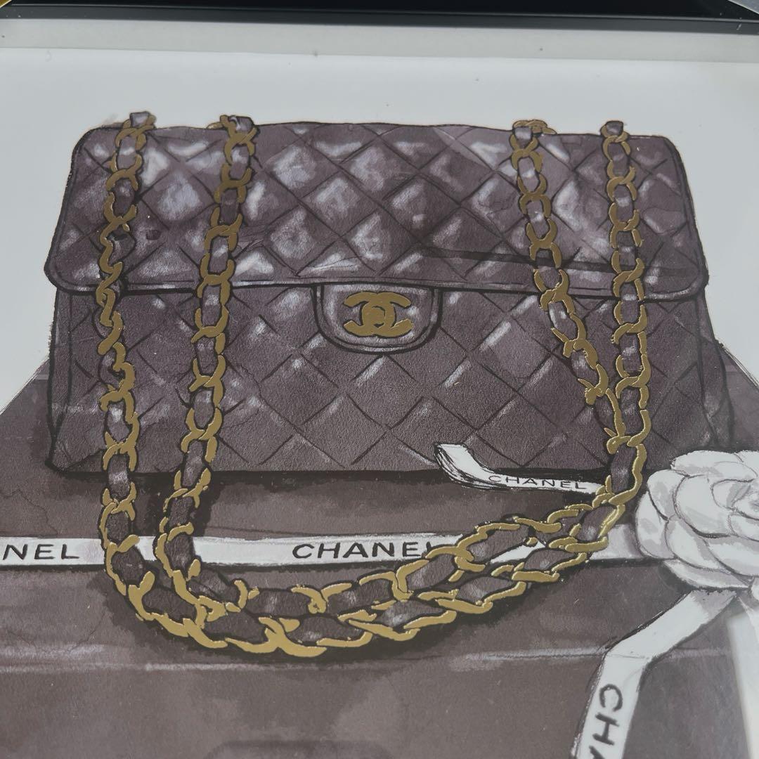 CHANEL キャンバスアート　壁掛
