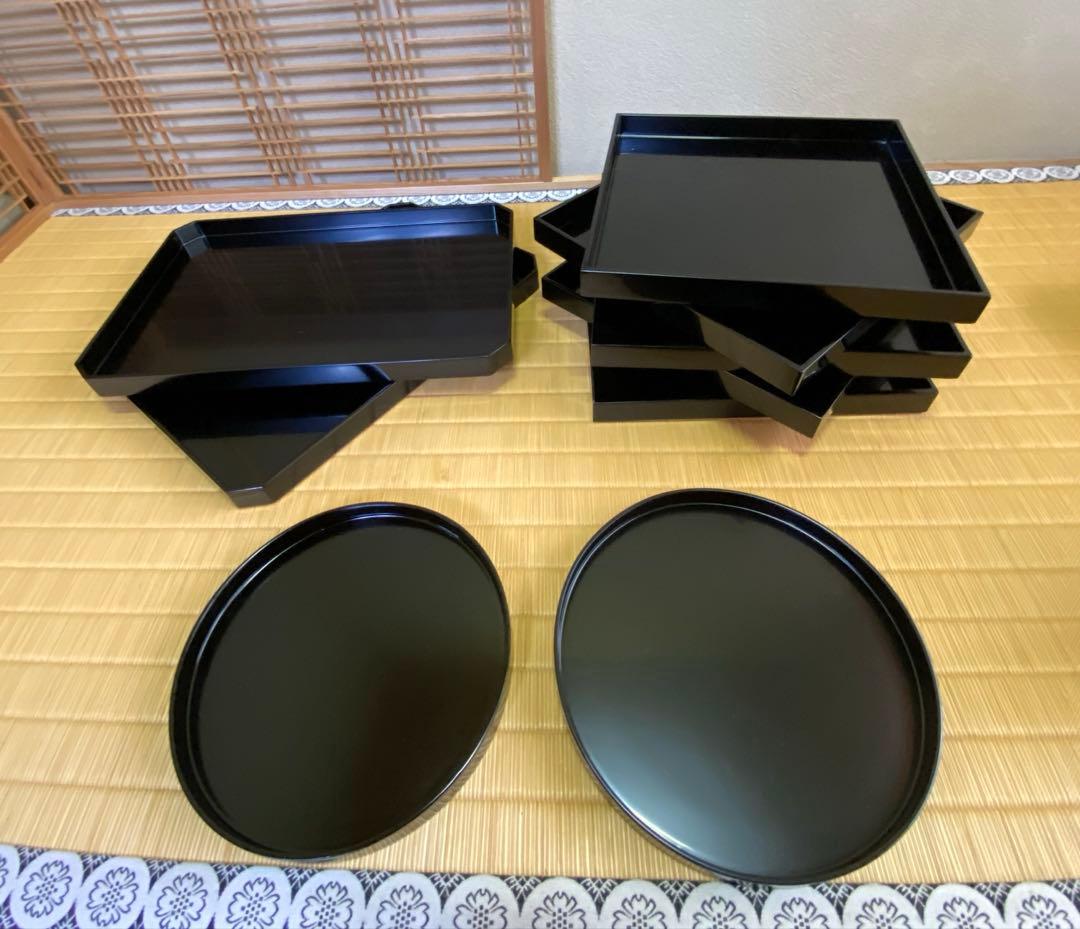 茶道具/懐石道具 木製 懐石皆具一揃 五客揃 茶会席 工芸品