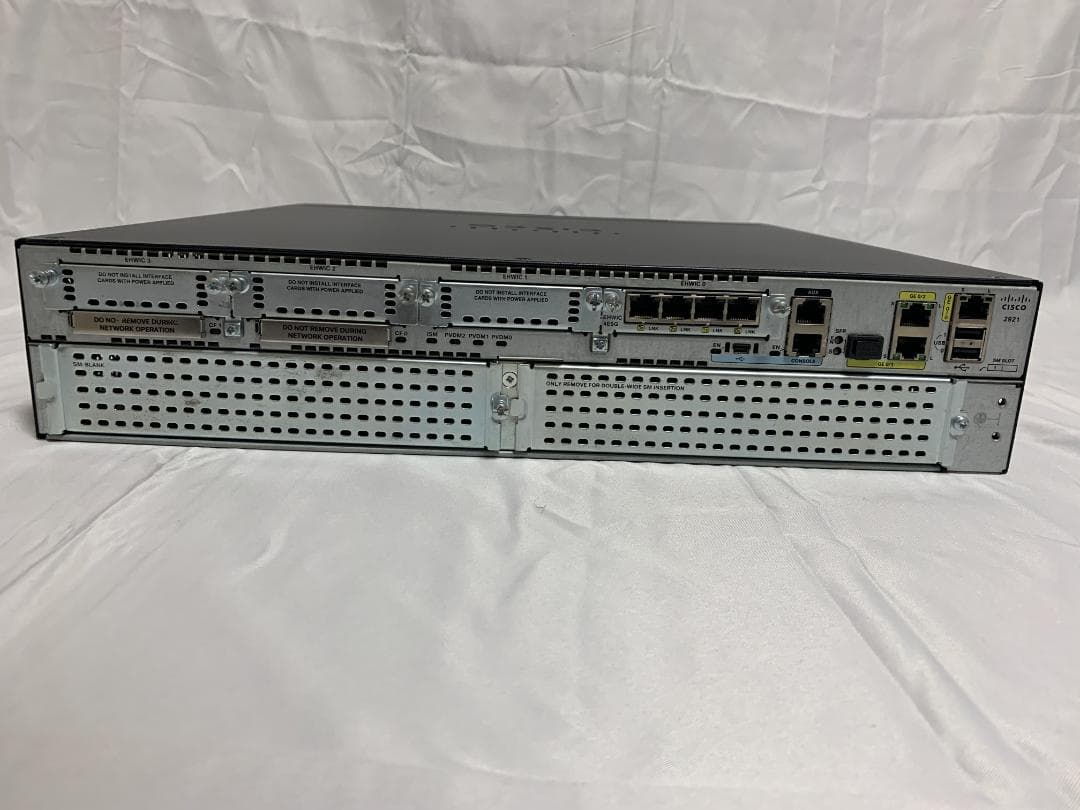 Cisco 2921 ISR ルーター VPN対応　EHWIC-4ESG