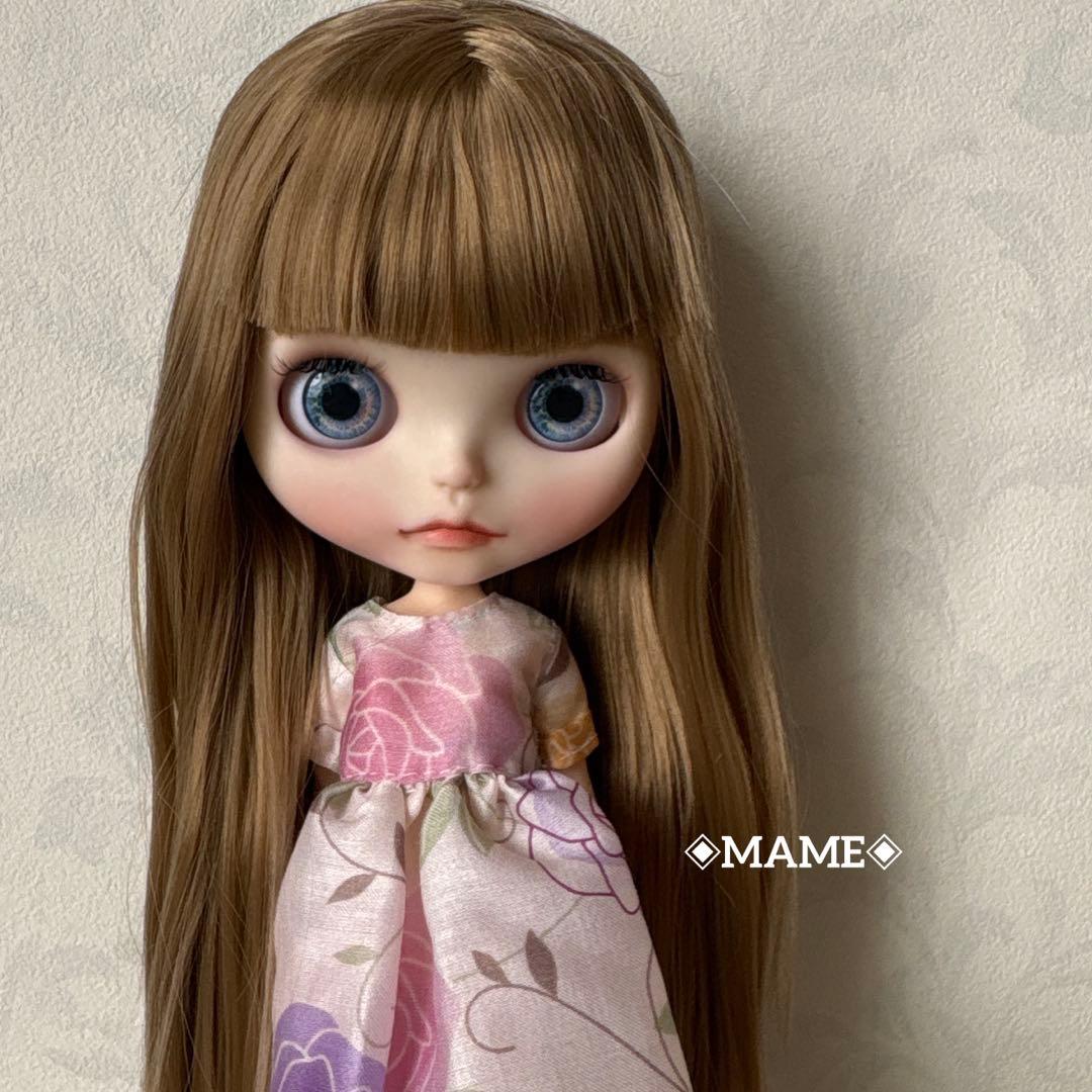 アイシードールカスタム♡白肌・ミルクティーブラウン♡