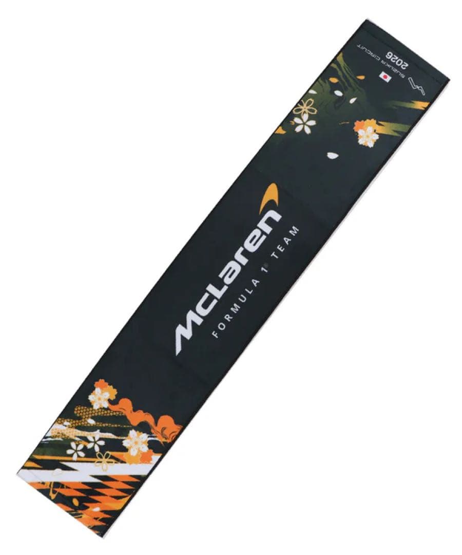 F1日本GP　Mclaren 鈴鹿サーキット2026 マフラータオルマクラーレン