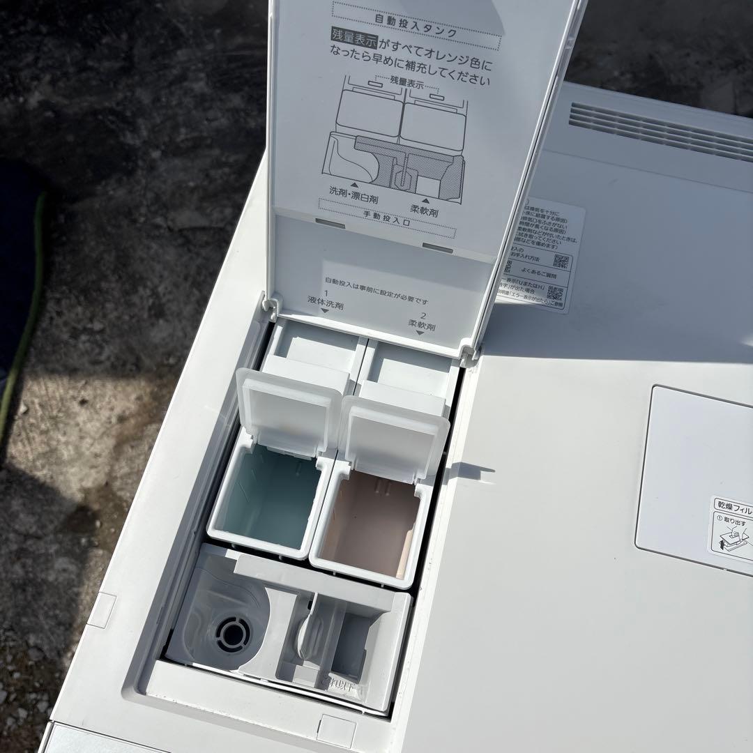超美品 24年製Panasonic ドラム式洗濯機 NA-SD10UAL 保証有