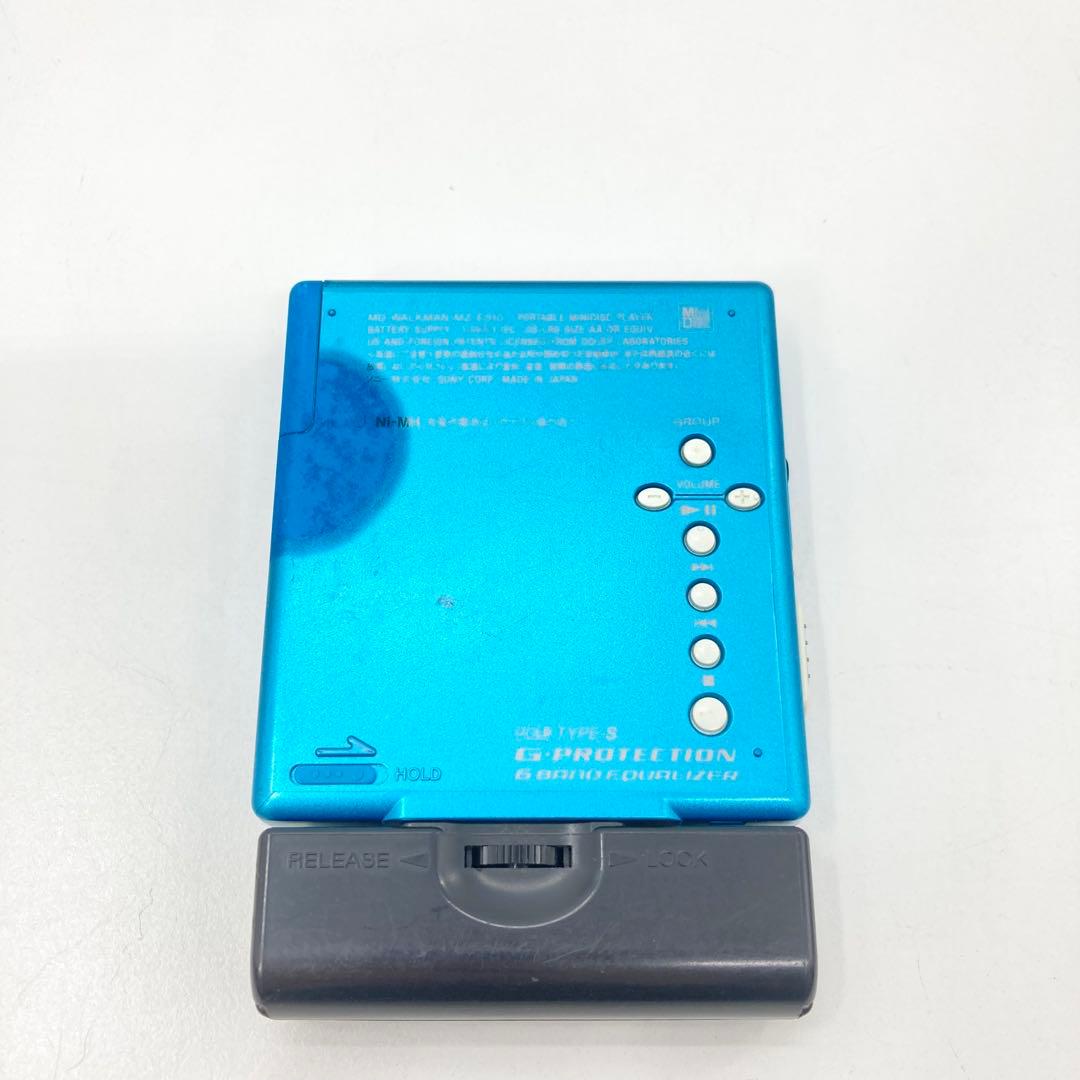 SONY MZ-E510 再生OK 単三OK リモコン付 MDプレーヤー