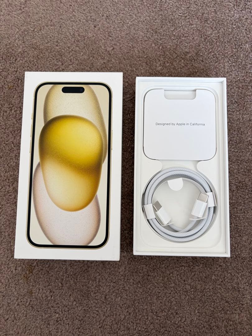 iPhone15 128GB イエロー
