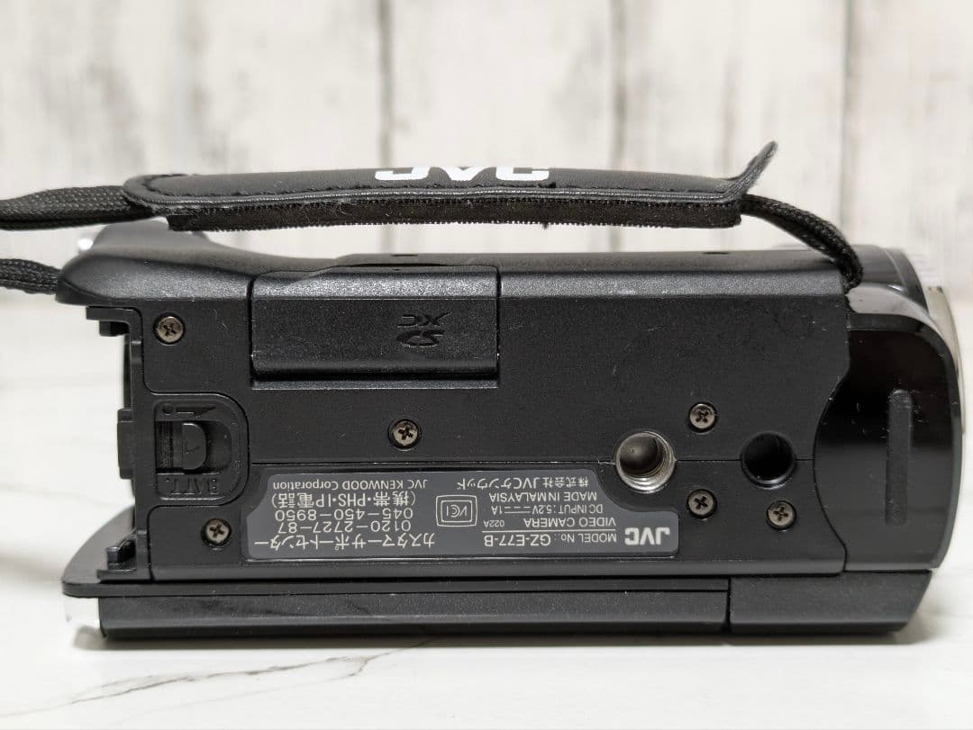 JVC　GZ-E77　ブラック