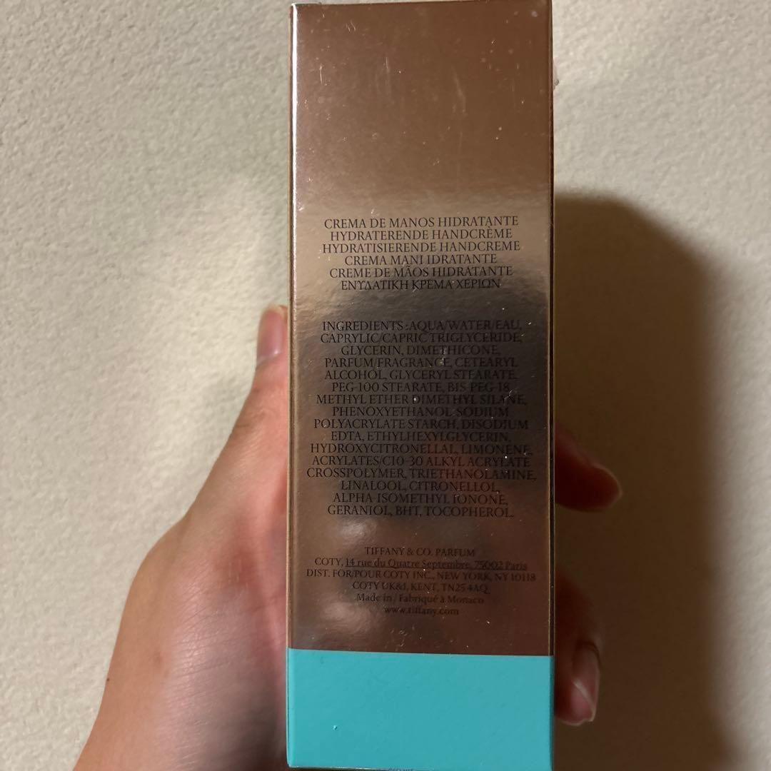 【新品・未使用品】 TIFFANY&Co. ハンドクリーム