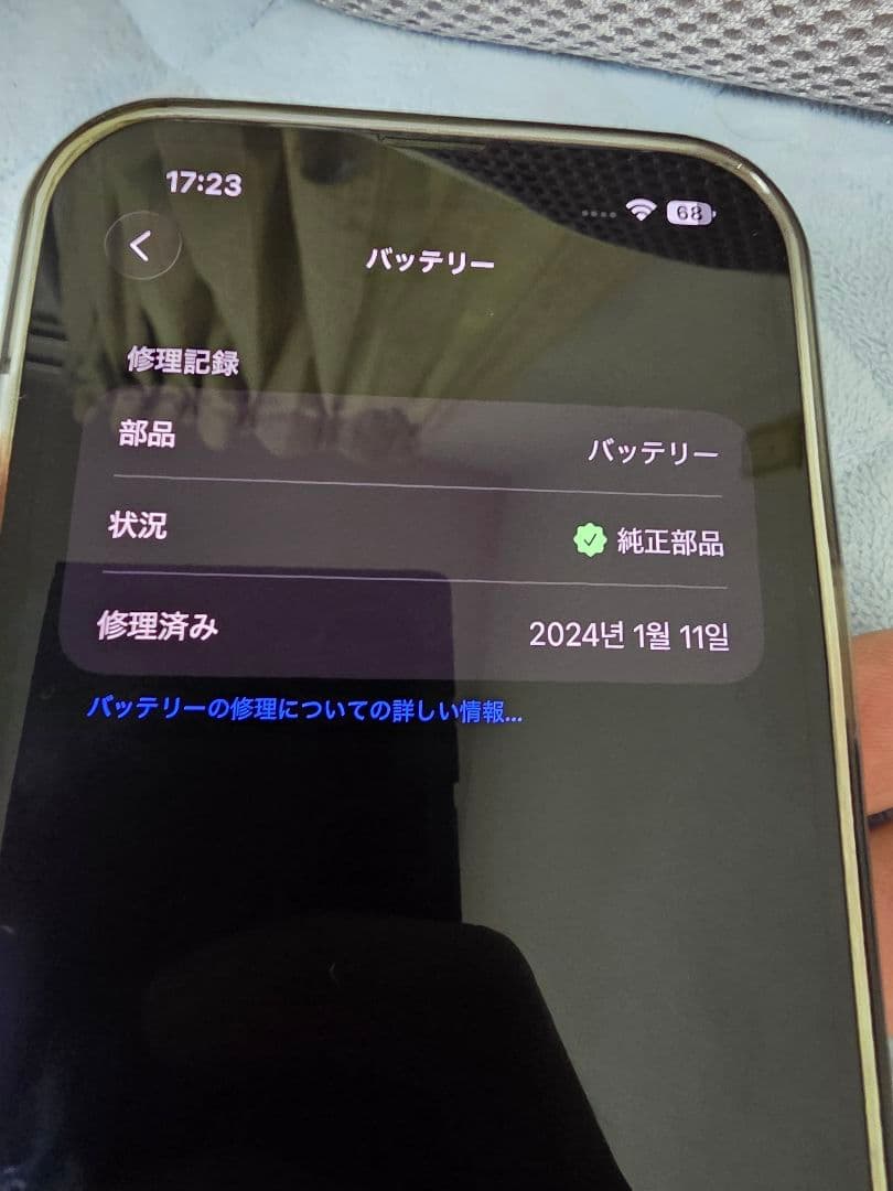 [海外版SIMフリ-]iPhone 13 Promax　128gb シエラブルー