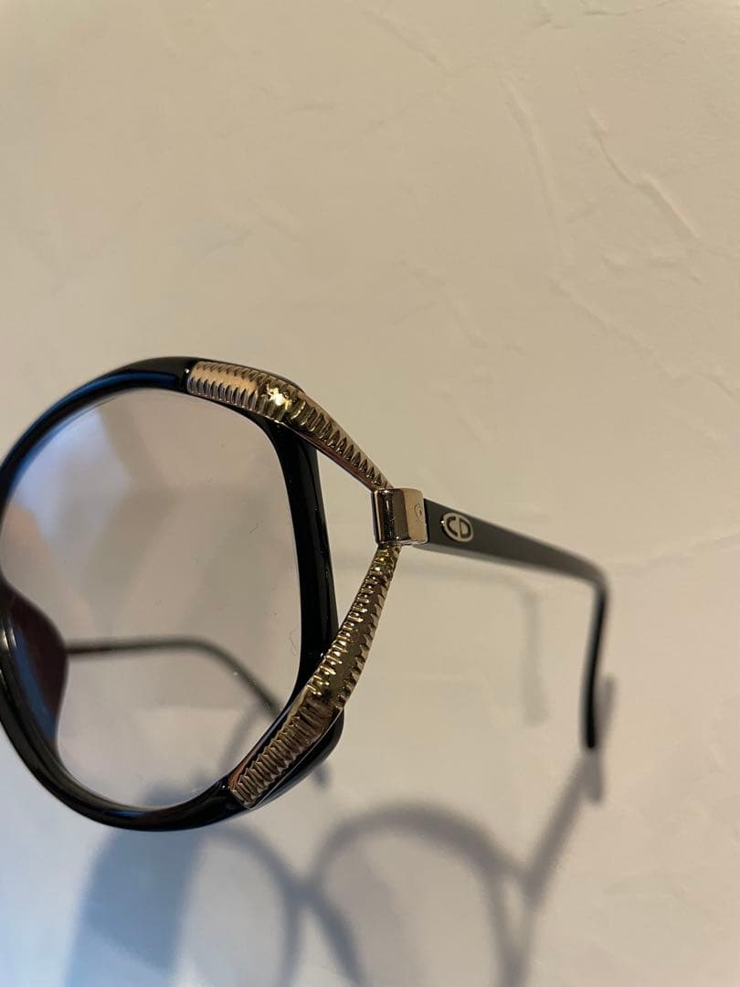 Christian Dior ディオール ヴィンテージ サングラス眼鏡 ブラック