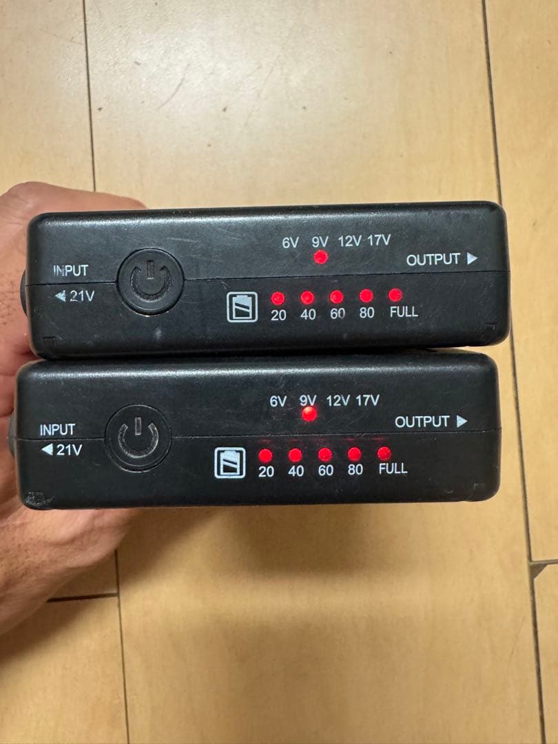 バートル空調服ファンセット 17Vバッテリー2個　充電器一個