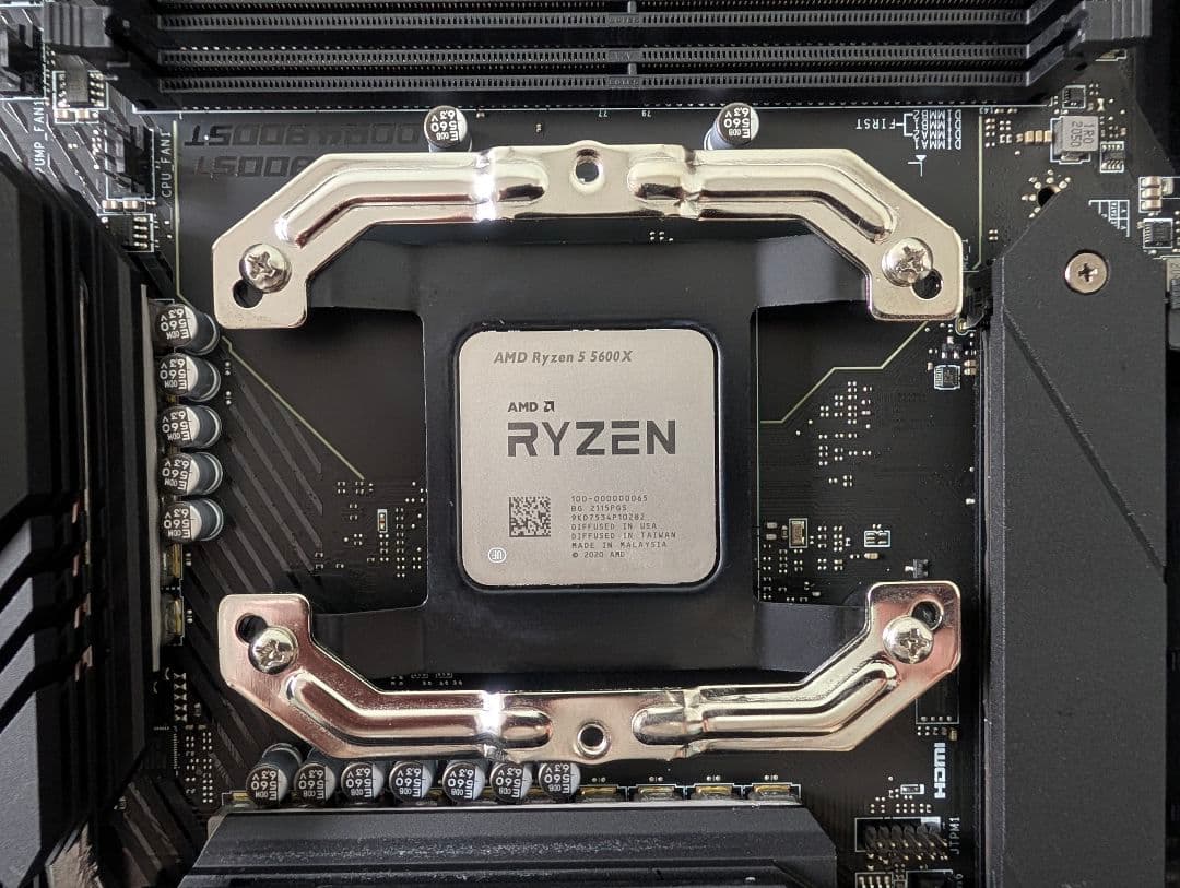 Ryzen5 5600X + マザーボード + メモリ32GBセット