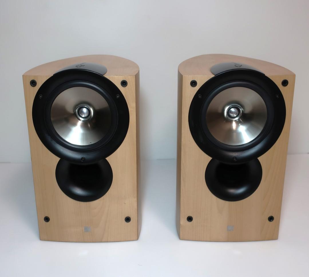 小傷有 KEF iQ3 SP3500 メープル ブックシェルフスピーカ 動作良好