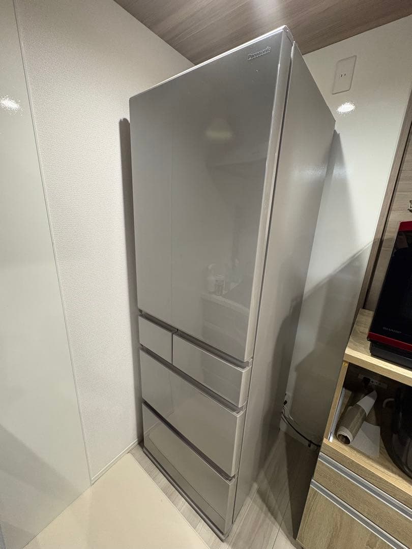【美品】Panasonic 冷蔵庫 NR-E41EX1L （左開き）2024年製
