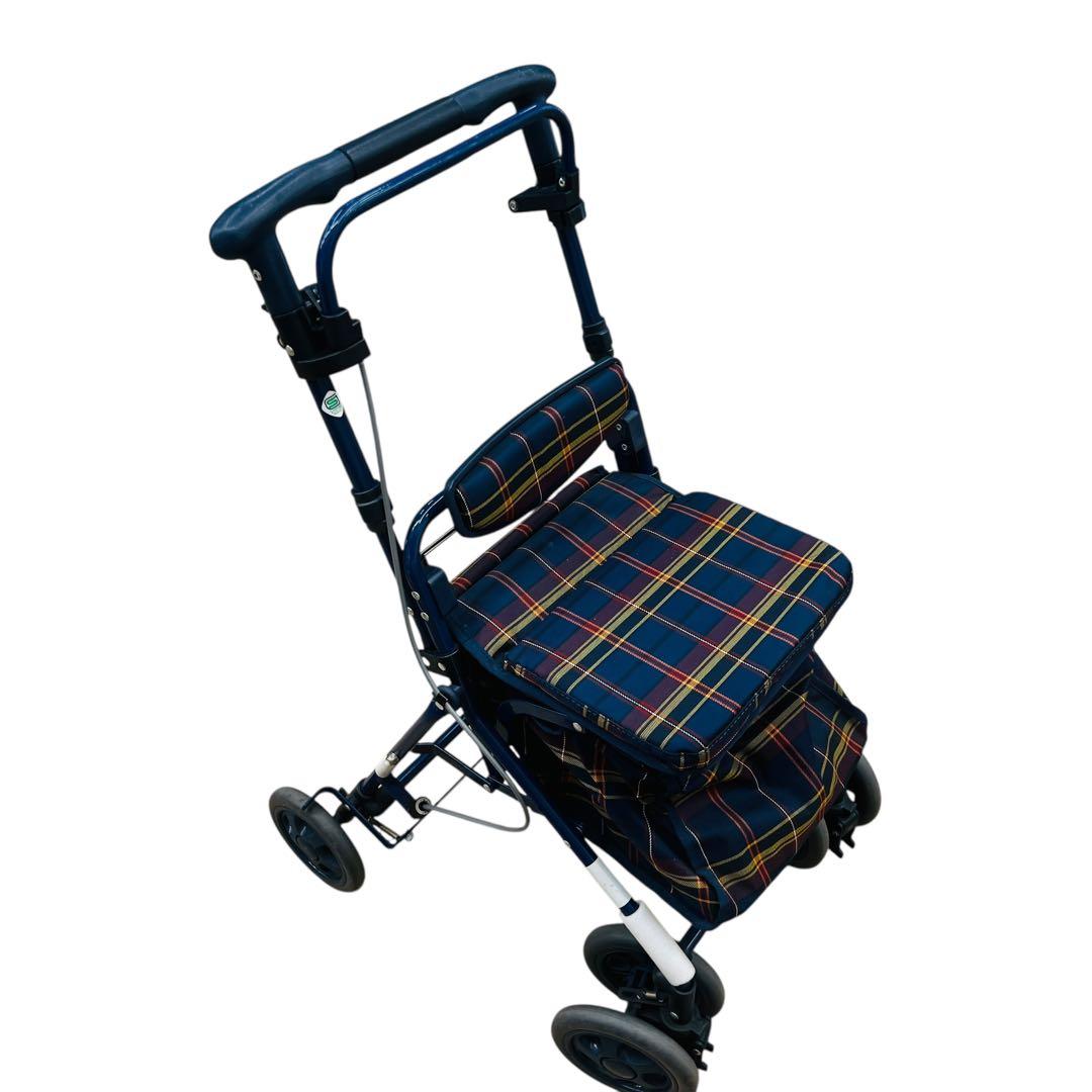 【未使用級】シルバーカー アルト ショッピングカート 手押し車 座る 介護