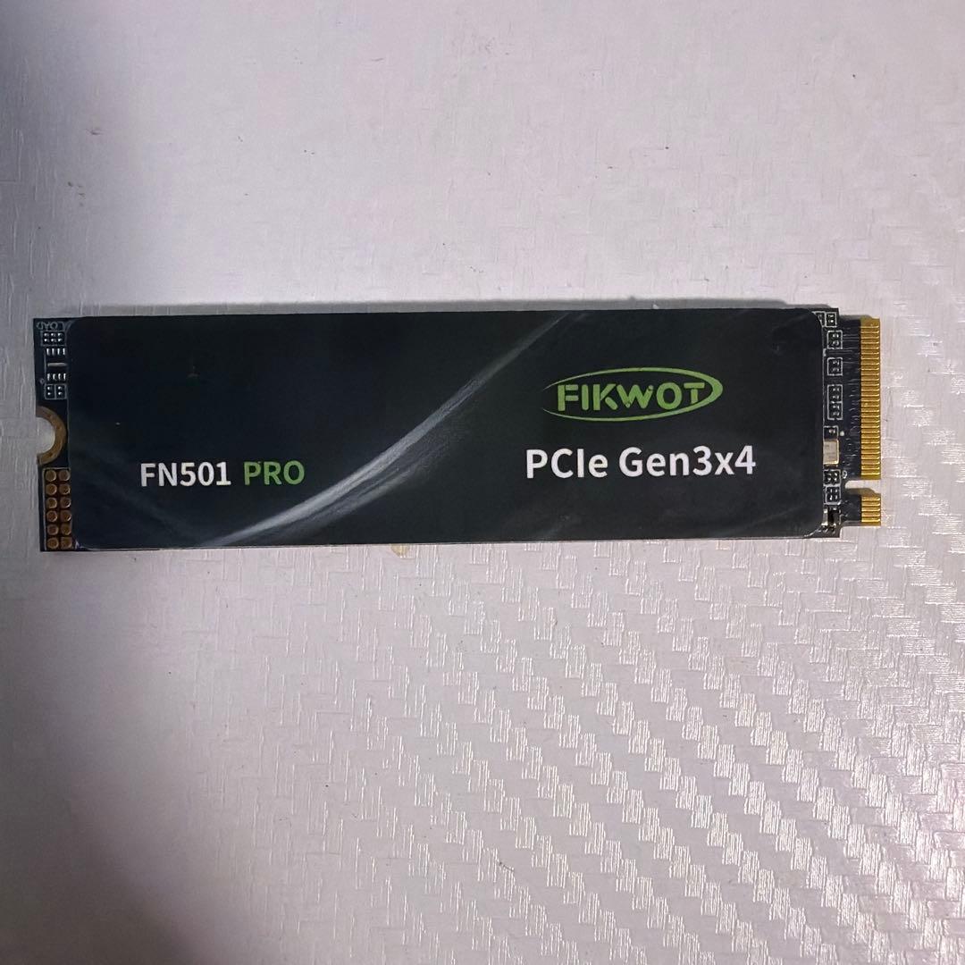 その他 FIKWOT FN501 PRO 512GB NVMe SSD Gen3