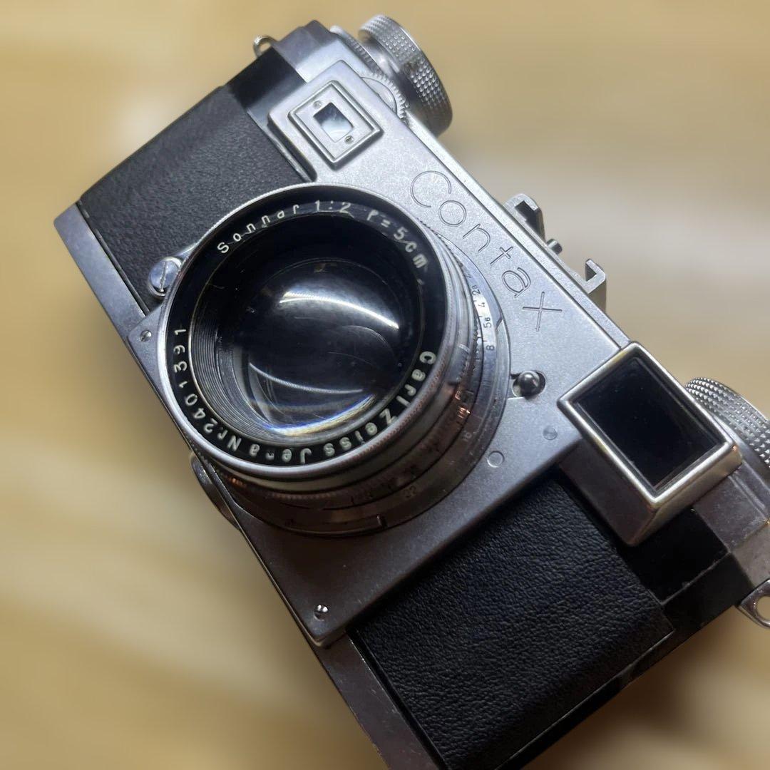 コンタックスレンジファインダーカメラ＋レンズCONTAX IIa+Sonnar