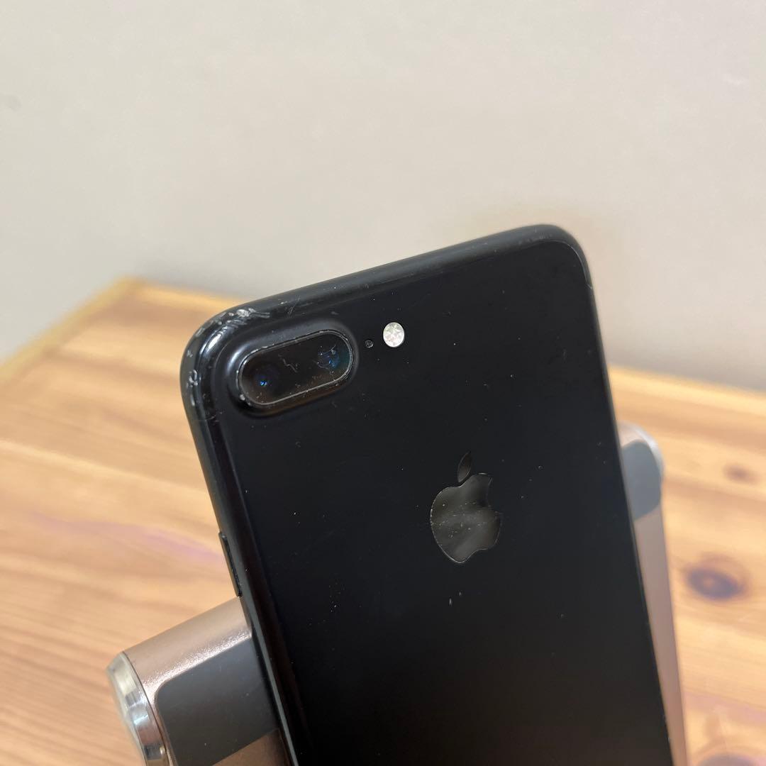 バッテリー新品交換済100%！iPhone7 plus 128GB ブラック