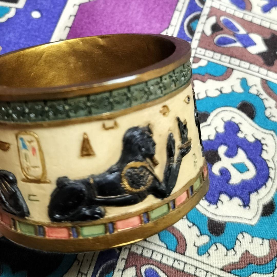 春❀得！✨民族工芸品✨古代エジプト調 神秘的レリーフ彫刻 装飾品✨貴重品小物入