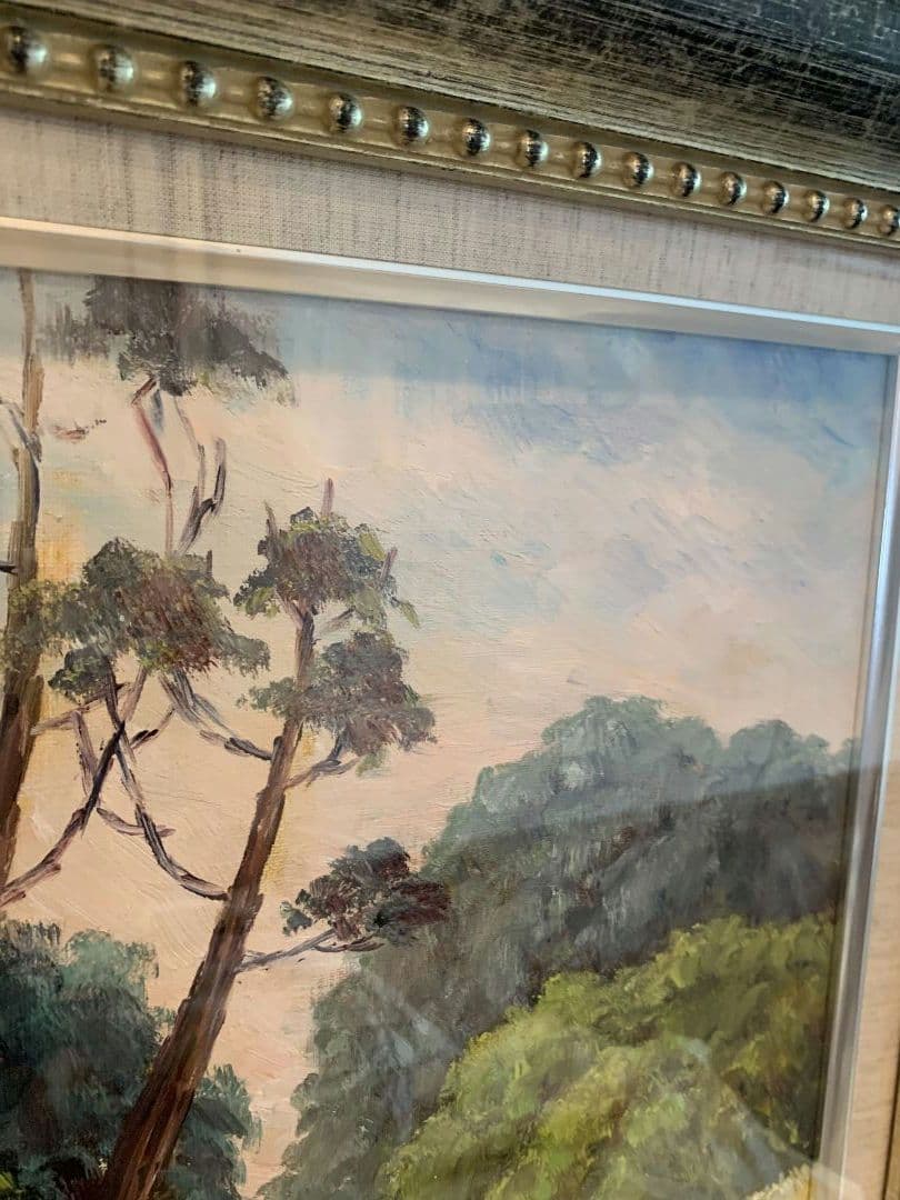風景画　油絵