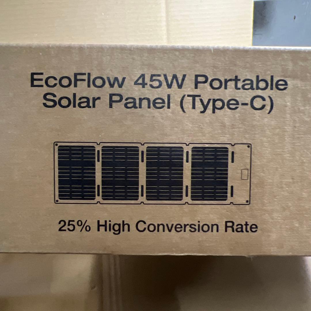 EcoFlow 45W ソーラーパネル
