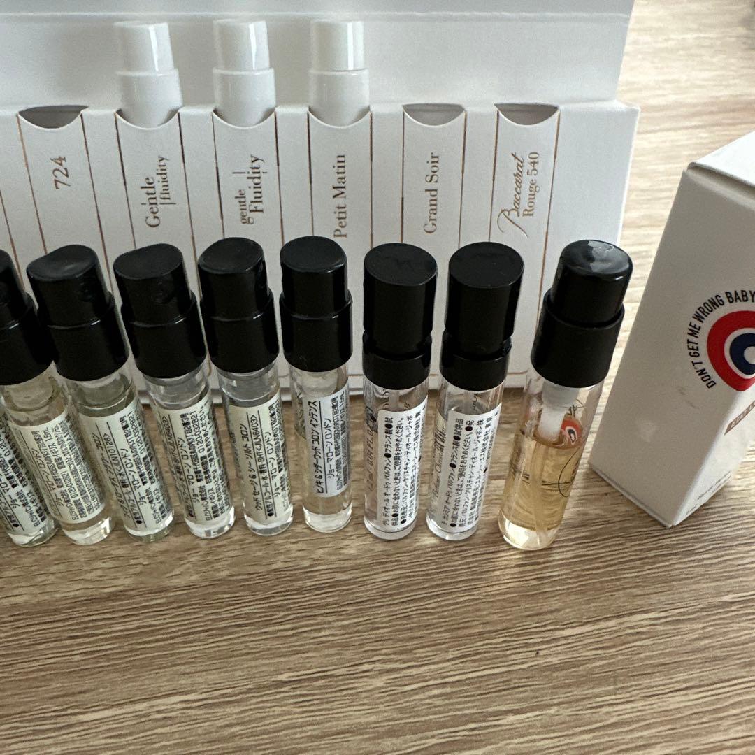 香水 サンプルセット Jo Malone dior kurkdjian